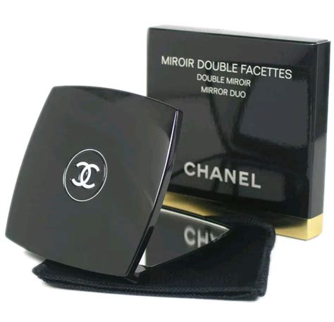 chanel double compact mirror.